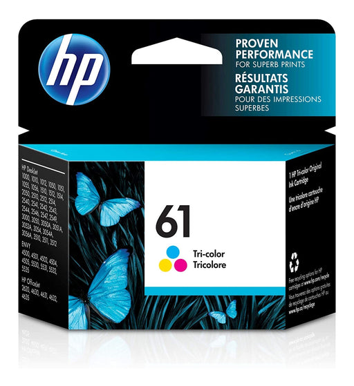 HP 61 Tri-Colour Original Ink Cartridge (CH562WN)