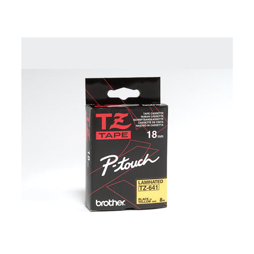 TZe661 (TZ661) PTOUCH TAPE 36MM BLACK ON YELLOW