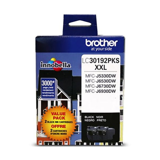 Brother LC30192PKS BLACK 2PK INK FOR MFCJ6530DW, MFCJ6930DW – Compatible Printer Supply – Get Toner Canada