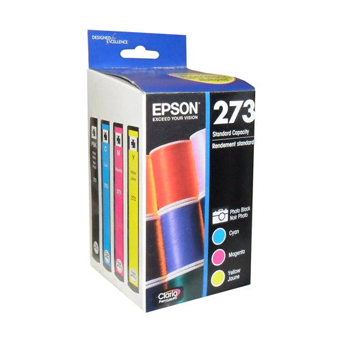 Epson T273520-S EPSON CLARIA PREMIUM COLOR MULTI PACK (C/M/Y/PBK) – Compatible Printer Supply – Get Toner Canada
