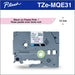 TZEMQ531 Brother TAPE PASTEL BLUE  (MATT LAMINATED)