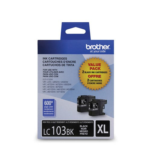 Brother LC1032PKS BLACK 2PK HY INK FOR MFCJ4410DW/MFCJ4510DW/MFCJ461 – Compatible Printer Supply – Get Toner Canada