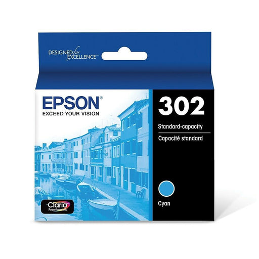 Epson T302220S EPSON T302 Claria Cyan Ink Standard Capacity, with – Compatible Printer Supply – Get Toner Canada