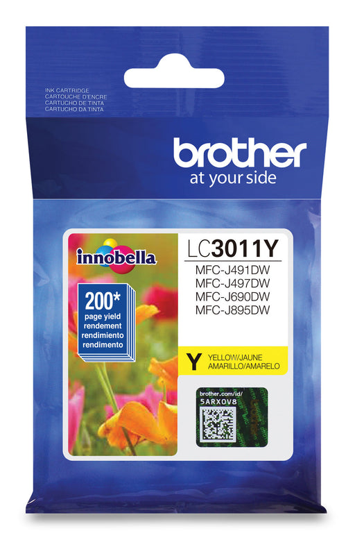 Brother LC3011YS YELLOW INK FOR MFCJ491DW, MFC690DW 0.2K – Compatible Printer Supply – Get Toner Canada