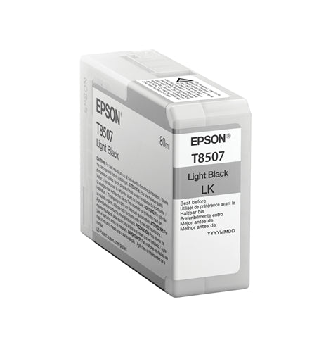 Epson T850700 EPSON ULTRACHROME HD LIGHT BLACK INK 80ML/SURECOLOR – Compatible Printer Supply – Get Toner Canada