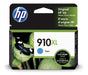 HP 3YL62AN HP #910XL CYAN ORIGINAL INK CARTRIDGE – Compatible Printer Supply – Get Toner Canada
