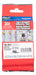 TZES151 BLACK ON CLEAR 24MM  LAMINATED STRONG ADHESIVE IND