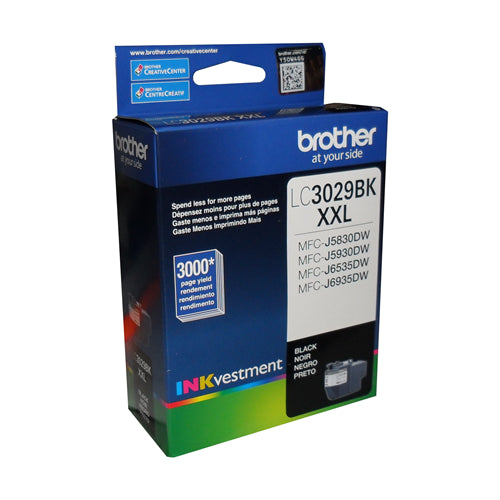 Brother LC3029BKS BLACK INK FOR MFCJ5830DW, MFCJ6535DW 3K – Compatible Printer Supply – Get Toner Canada