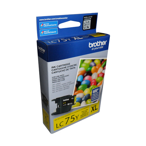 Brother LC75YS INK CARTRIDGE YELLOW FOR MFCJ6510DW, MFCJ6710DW, MF – Compatible Printer Supply – Get Toner Canada
