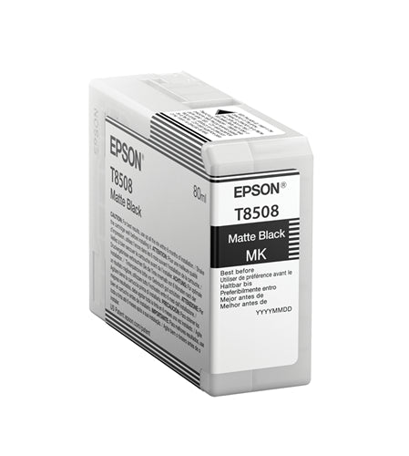Epson T850800 EPSON ULTRACHROME HD MATTE BLACK INK 80ML/SURECOLOR – Compatible Printer Supply – Get Toner Canada