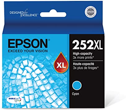 Epson T252XL220-S EPSON T252 DB UL XL CYN INK – Compatible Printer Supply – Get Toner Canada