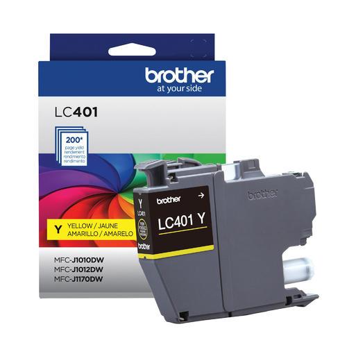 Brother LC401YS Brother Yellow Ink Cartridge – Compatible Printer Supply – Get Toner Canada