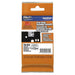 TZ461 Brother LAMINATED TAPES 36MM - BLACK ON RED