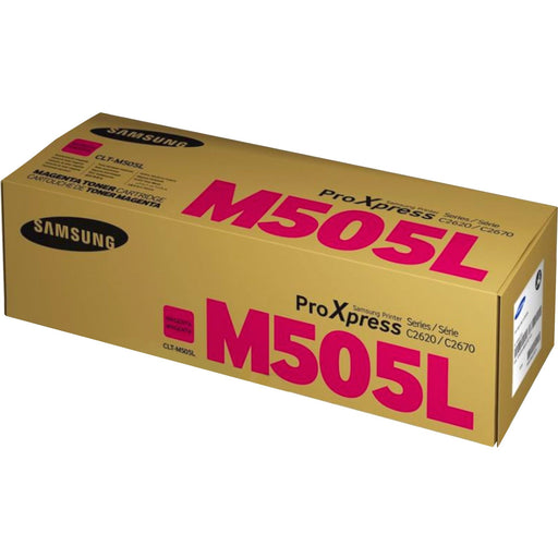 Samsung CLT-M505L High Yield Magenta Cartridge (SU304A) – Compatible Printer Supply – Get Toner Canada