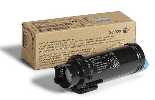 Xerox Cyan Extra High-Capacity Toner Cartridge for Phaser 6510/WorkCentre 6515