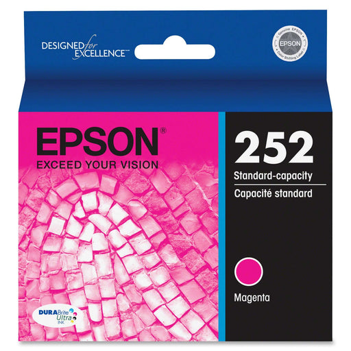 Epson 252 Magenta Ink Cartridge, Standard Capacity (T252320) – Compatible Printer Supply – Get Toner Canada