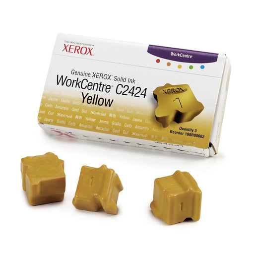 WorkCentre C2424 Yellow Solid Ink Pack (3 Sticks) 108R00662
